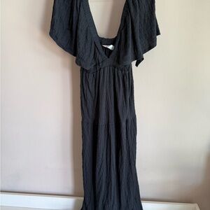 Free People Black Maxi Dress